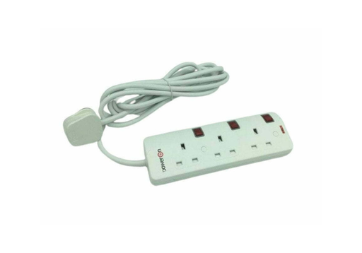 [EXT4] POWERON Electrical Extension by 4 Sockets with 3m cable