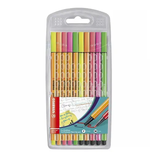 [MC100-99-10] Fine Liner FLA Assorted x 10
