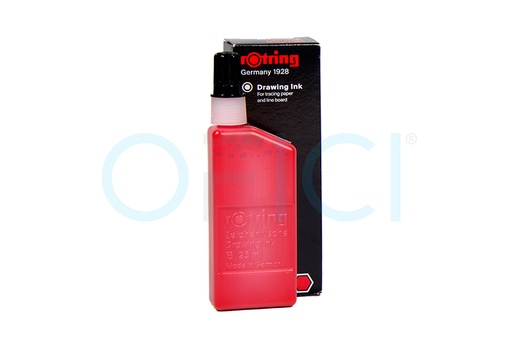 [S0216040] Rotring Isograph Ink Bottle 23ml Red S0216040