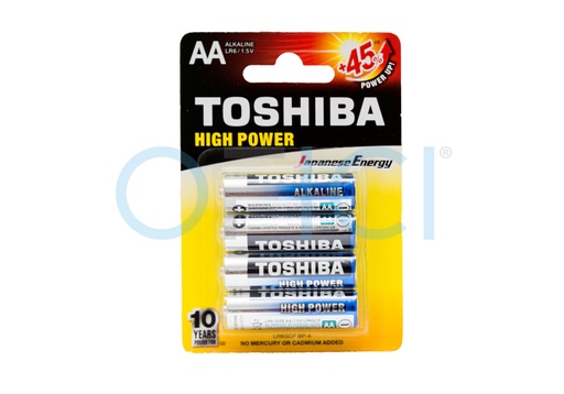 [152650] TOSHIBA Battery AA Alkaline 1.5V x4pc   LR6GCP BP-4