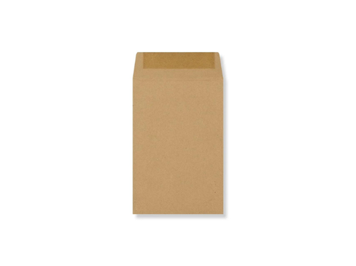 [22109] Envelopes Brown Wages 110x95mm brown 80gsm Peel&seal pocket x 500pcs